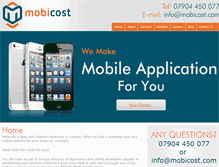 Tablet Screenshot of mobicost.com